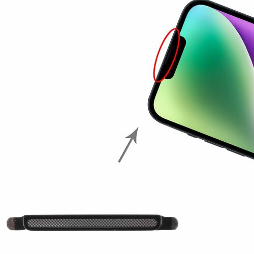 H�rmuschel Netzabdeckung f�r Apple iPhone 14 / 14 Plus Ersatzteil Ersatz Reparatur Zubeh�r