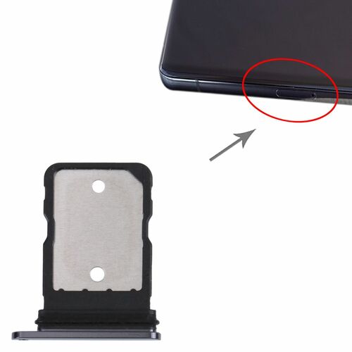 Fr Google Pixel 7 Pro SIM Karten Halter Adapter Card Tray Ersatzteil Zubehr Schwarz