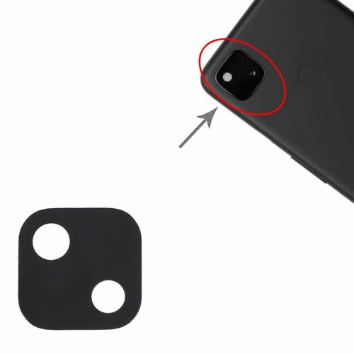 F�r Google Pixel 4A 4G Back Kamera Linse Schwarz Ersatzteil Reparatur Zubeh�r