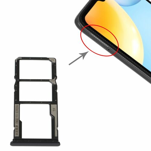 SIM Card + Micro SD Halter Xiaomi Redmi 10C / 10 / Poco C40 Ersatzteil