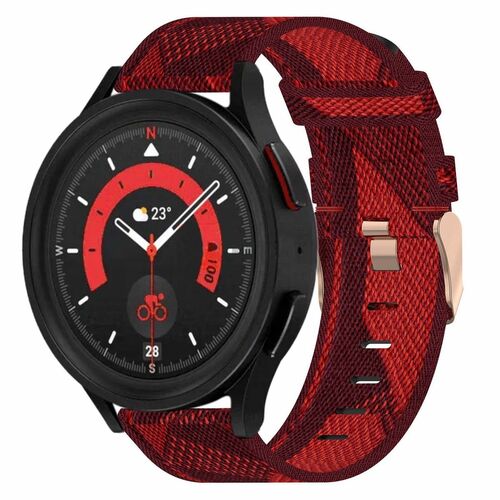 F�r Samsung Galaxy Watch FE 6 5 4 Normal Pro Classic Nylon Armband