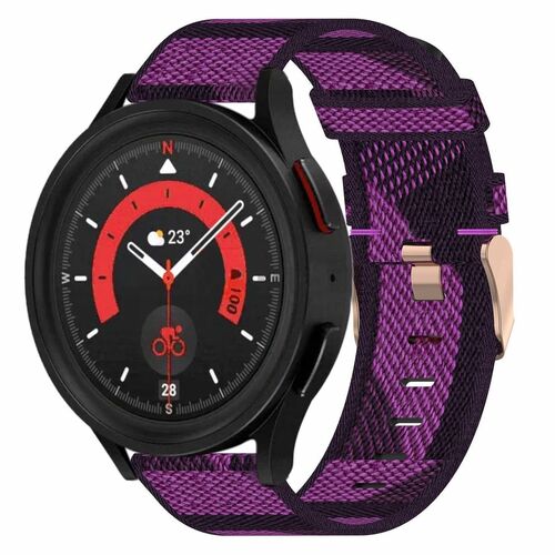 F�r Samsung Galaxy Watch FE 6 5 4 Normal Pro Classic Nylon Armband