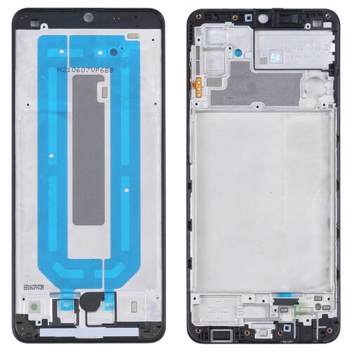 Front Housing LCD Rahmen Bezel Plate f�r Samsung Galaxy M32 SM-M325 Ersatzteil Reparatur Schwarz
