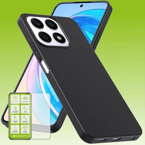 F�r Honor X8a Zubeh�r / Schutz Cover Handy Tasche Etuis TPU Case Schutz AUSWAHL 