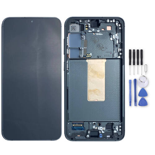 Samsung LCD Display Einheit + Touch Screen GH82-30476C f�r Galaxy S23 Plus S911B Gr�n