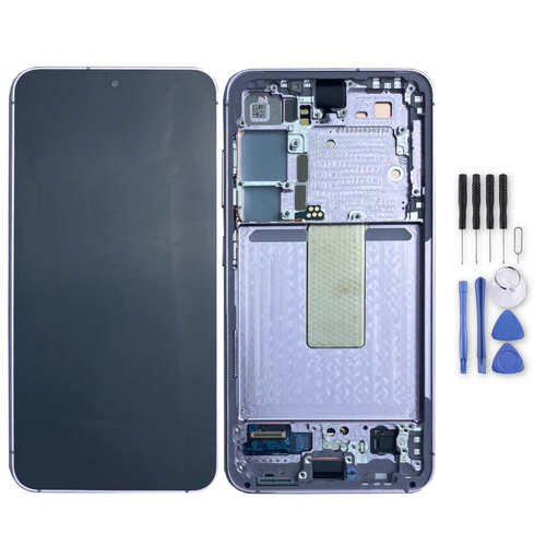 Samsung LCD Display Einheit + Touch Screen GH82-30480D f�r Galaxy S23 S911B Lavender