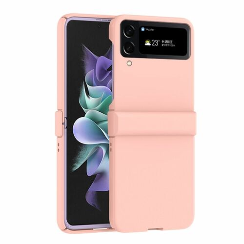 Fr Samsung Galaxy Z Flip4 Dreiteiliges Macaron-Set Handyhlle Hlle Etuis Cover Case Tasche Schutz Zubehr Silikon TPU Kunststoff 