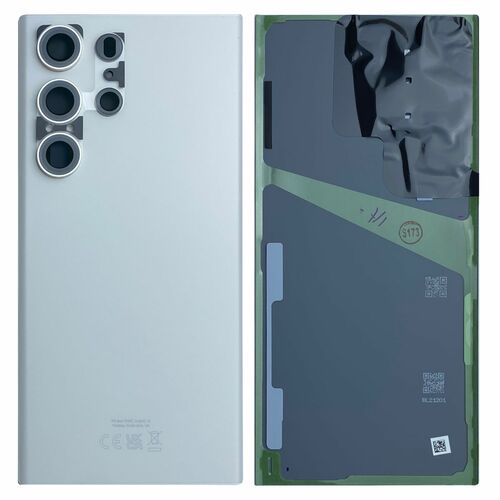 Akkudeckel Back Cover Akku Fach Deckel f�r Samsung Galaxy S23 Ultra GH82-30400B Cream Ersatzteil