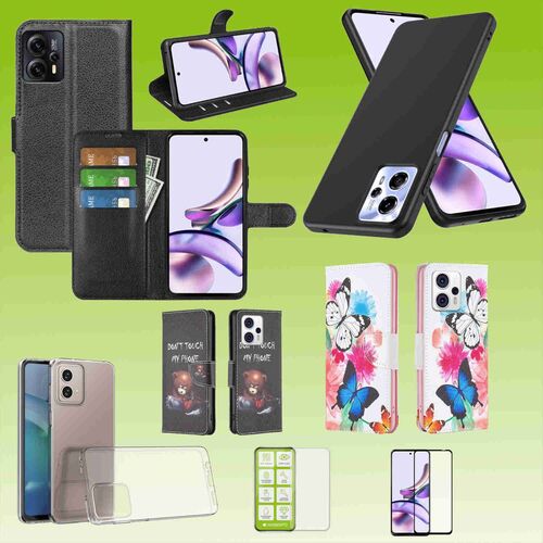 F�r Motorola Moto G13 Zubeh�r / Schutz Cover Handy Tasche Etuis TPU Case Schutz AUSWAHL