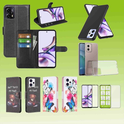 Fr Motorola Moto G23 Zubehr / Schutz Cover Handy Tasche Etuis TPU Case Schutz AUSWAHL