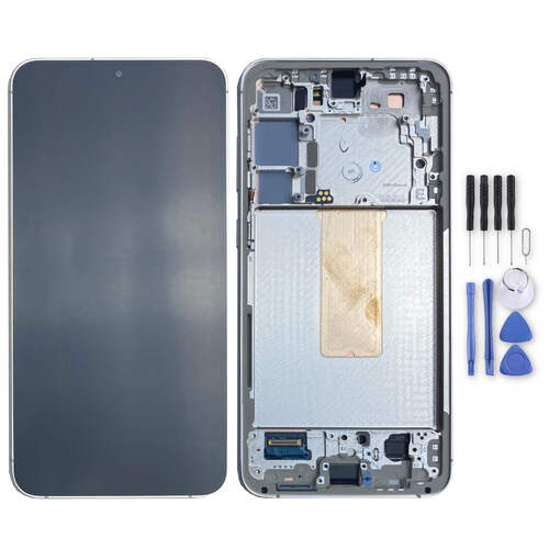 Samsung LCD Display Einheit + Touch Screen GH82-30476B f�r Galaxy S23 Plus S911B Cream