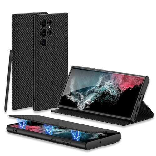 F�r Samsung Galaxy S23 / Plus / Ultra 5G Magnet Schock Etuis Handy Tasche H�lle Schutz Cover  