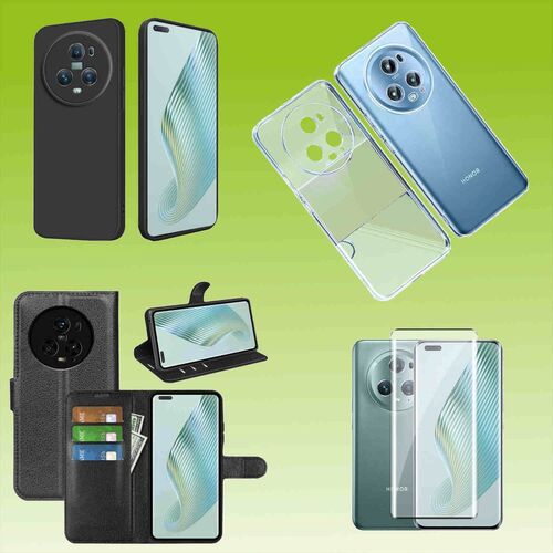 F�r Honor Magic 5 Pro Zubeh�r / Schutz Cover Handy Tasche Etuis TPU Case Schutz AUSWAHL