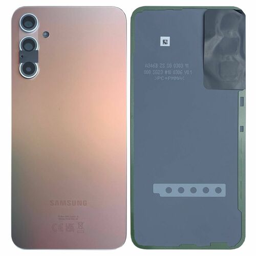 Akkudeckel Back Cover Akku Fach Deckel f�r Samsung Galaxy A34 5G GH82-30709B Silber Ersatzteil