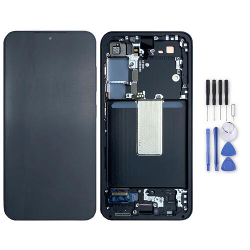 Samsung LCD Display Einheit + Touch Screen GH82-30480E f�r Galaxy S23 5G S911B Graphite