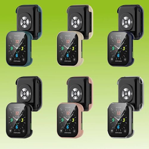 F�r OPPO Watch 2 46mm Shockproof Hochwertiges Silikon Design Uhr Geh�use Schutz Case H�lle