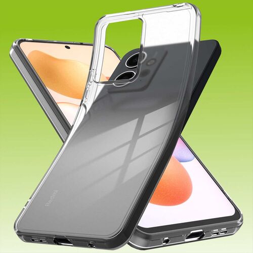 F�r Xiaomi Redmi Note 12 4G Zubeh�r / Schutz Cover Handy Tasche Etuis TPU Case Schutz AUSWAHL 