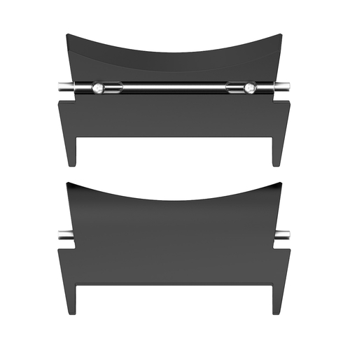 F�r Samsung Galaxy Watch 5 / 5 Pro / 4 Classic / 4 Uhr Adapter Schwarz