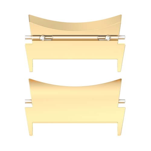 F�r Samsung Galaxy Watch 5 / 5 Pro / 4 Classic / 4 Uhr Adapter Gold