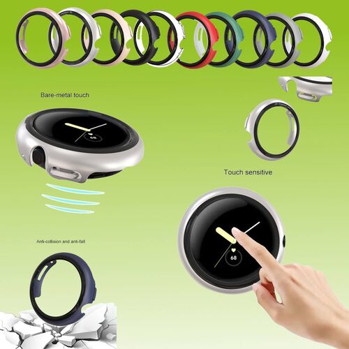 F�r Google Pixel Watch 3 41mm / 2 / 1 Shockproof Hochwertiges Schutz PC H�lle 