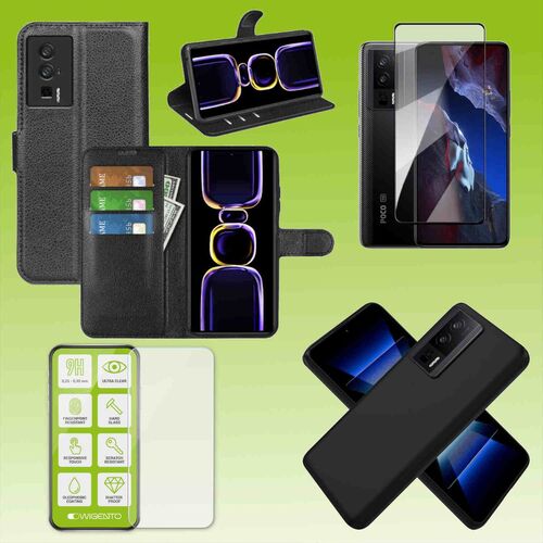 F�r Xiaomi Poco F5 Pro Zubeh�r / Schutz Cover Handy Tasche Etuis TPU Case Schutz AUSWAHL