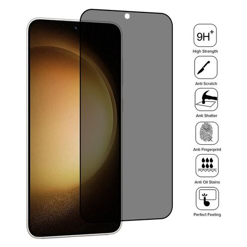 F�r Samsung Galaxy S23+ Plus 3D Privacy Anti Spy H9 Hart Glas Folie