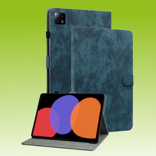 F�r Xiaomi Pad 6 / 6 Pro Kunstleder Sand Tiger Style Tablet Tasche
