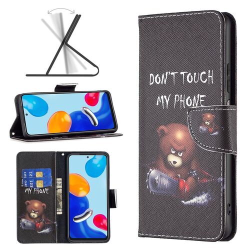 F�r Xiaomi Redmi Note 12S 4G Kunstleder Handy Tasche Book Motiv Muster