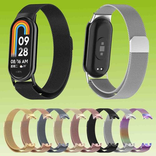Milanese Uhrenarmband mit Magnetverschluss Xiaomi Mi Band 8