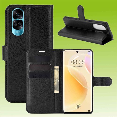 Fr Honor 90 Lite Handy Tasche Wallet Premium Schutz Hlle Case Cover Etuis Neu Zubehr Schwarz