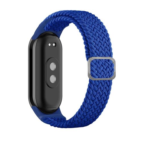 F�r Xiaomi Mi Band 8 Elastisches Design Sport gewebtes Nylon Band  