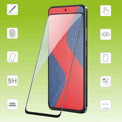 F�r Xiaomi Redmi 12 Cover Handy Tasche Etuis TPU Hart Glas Panzer Folie AUSWAHL 