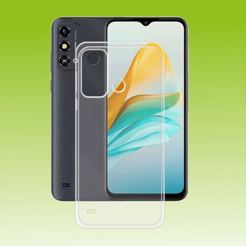 F�r ZTE Blade A53 Cover Handy Tasche Etuis TPU Hart Glas Panzer Folie AUSWAHL 