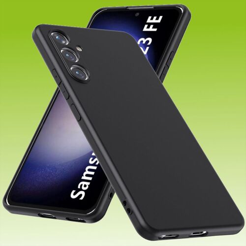F�r Samsung Galaxy S23 FE Cover Handy Tasche Etuis TPU Hart Glas Panzer Folie AUSWAHL 