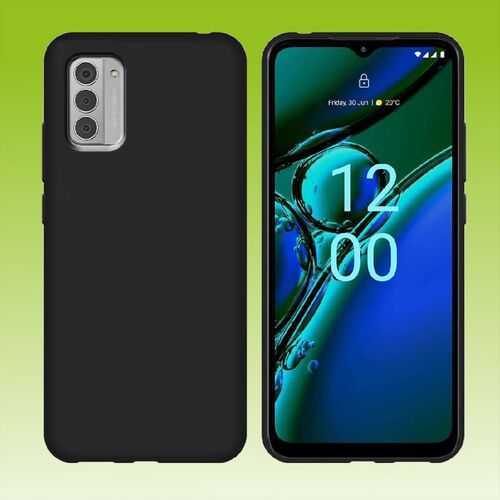 F�r Nokia G42 Silikon TPU Schwarz Handy Tasche H�lle Case