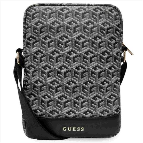 Guess Universelle Tasche Tragetasche Umh�ngetasche GCube Stripe Schwarz