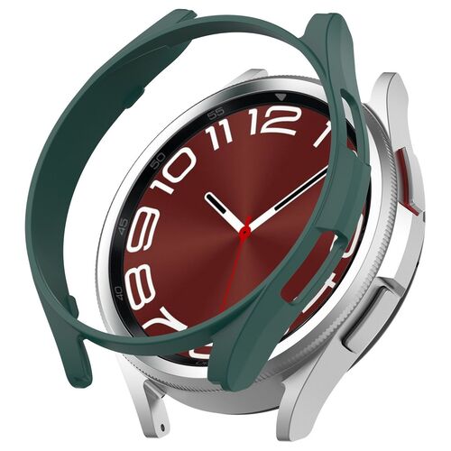 F�r Samsung Galaxy Watch 6 Classic 47mm Smartwatch Schutzh�lle Gr�n