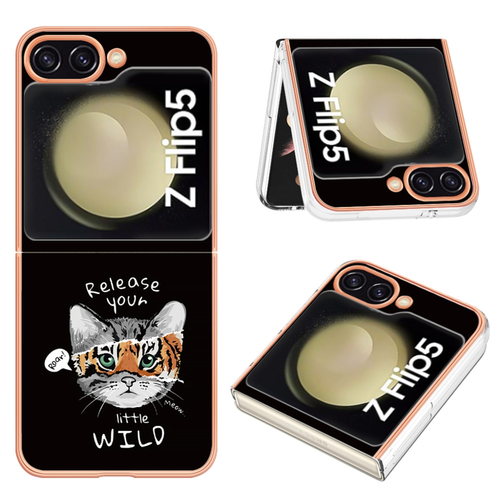 F�r Samsung Galaxy Z Flip5 5G Design Series TPU / PC Handy H�lle Cover