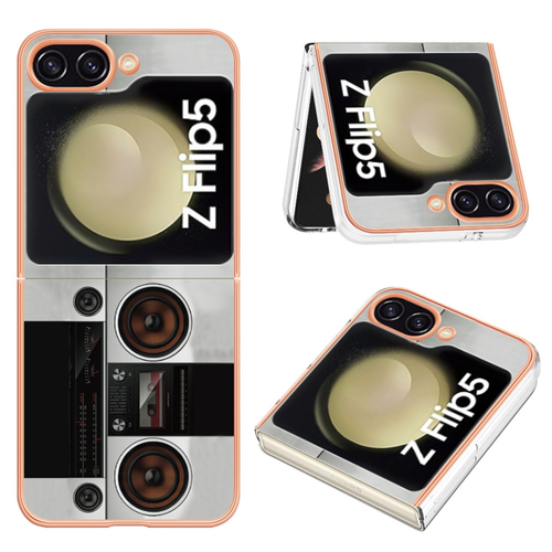 F�r Samsung Galaxy Z Flip5 5G Design Series TPU / PC Handy H�lle Cover