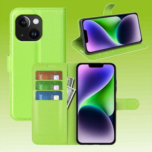 F�r Apple iPhone 15 Cover Handy Tasche Etuis TPU Hart Glas Panzer Folie AUSWAHL 