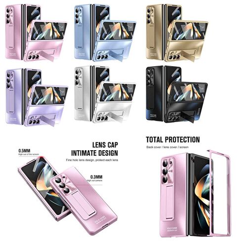 F�r Samsung Galaxy Z Fold5 5G Schutzh�lle mit Standhalterung Cover  