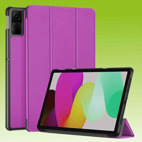 F�r Xiaomi Redmi Pad 2 / SE 11 Zoll 3folt Wake UP Smart Cover Lila Tasche Etuis H�lle