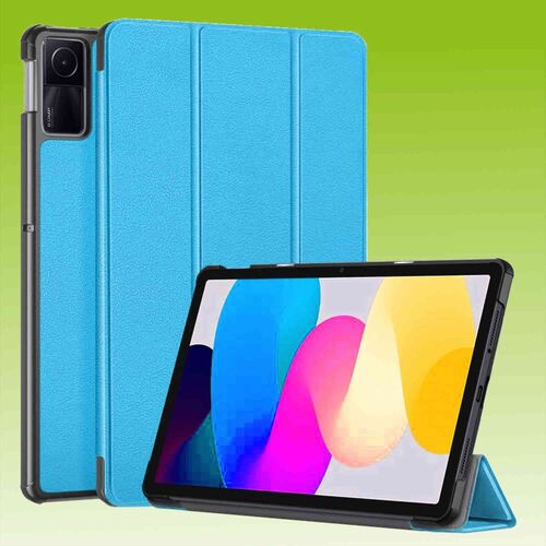 F�r Xiaomi Redmi Pad 2 / SE 11 Zoll 3folt Wake UP Smart Cover Hellblau Tasche Etuis H�lle