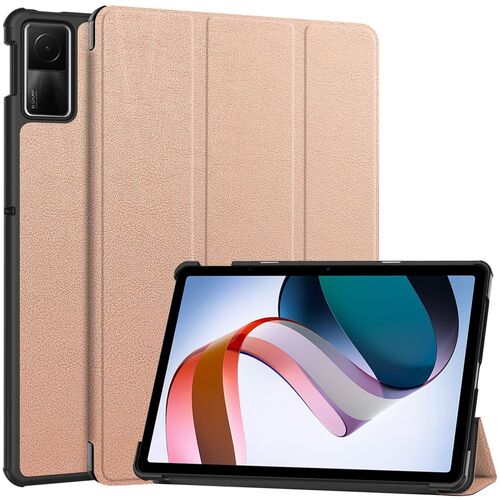 F�r Xiaomi Redmi Pad 2 / SE 11 Zoll 3folt Wake UP Smart Cover Rose Gold Tasche Etuis H�lle