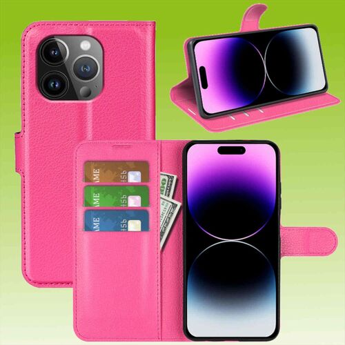 F�r Apple iPhone 15 Pro Cover Handy Tasche Etuis TPU Hart Glas Panzer Folie AUSWAHL 