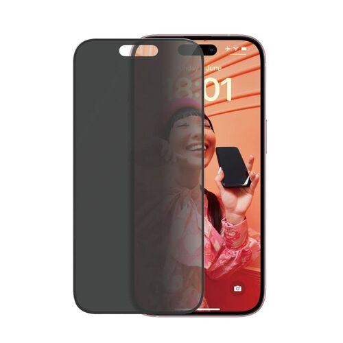 F�r Apple iPhone 15 PanzerGlass Privacy Screen Protector Ultra-Wide Fit