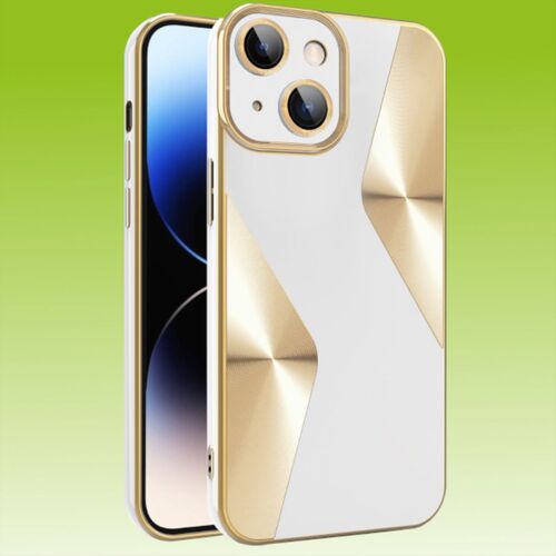 F�r Apple iPhone 15 / Plus / Pro / Pro Max Electroplating Silikon TPU Handy H�lle Schutz 