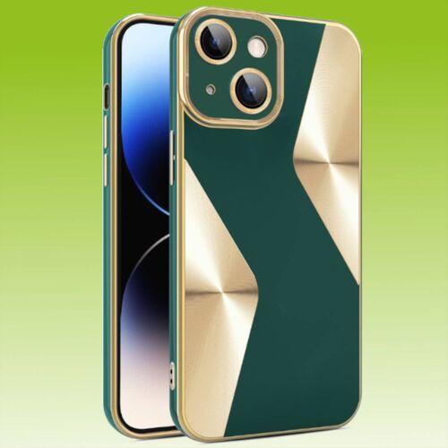 F�r Apple iPhone 15 / Plus / Pro / Pro Max Electroplating Silikon TPU Handy H�lle Schutz 