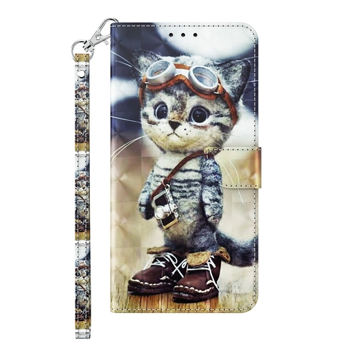 F�r Samsung Galaxy S23 FE 3D Kunstleder Handy Tasche Book Motiv H�lle