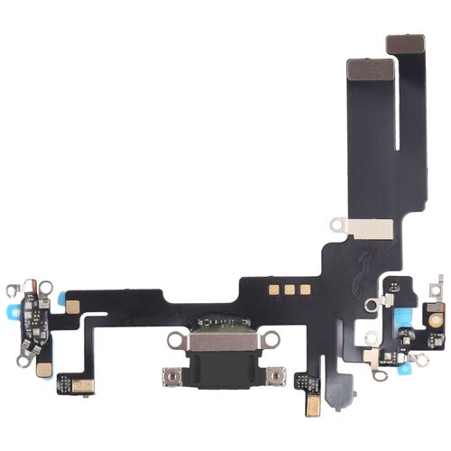 F�r Apple iPhone 14 Ladebuchse Charging Port Flex Kabel Schwarz